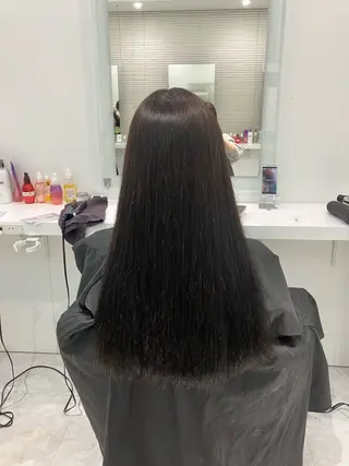 ロング カラー ヘアアレンジ 💓色落ちまで綺麗な 垢抜けカラー💓のヘアスタイル