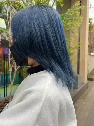 ショート カラー マツエク・マツパ レイヤーカット メンズカット坂本翔のヘアスタイル