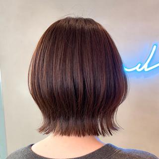ミディアム ♥️ボブ髪質改善/暖 色/minami♥️のヘアスタイル