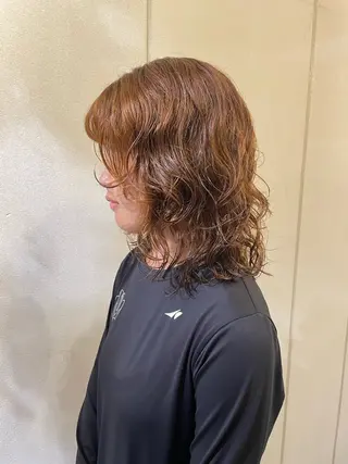 パーマ 狩野 羅夢のヘアスタイル