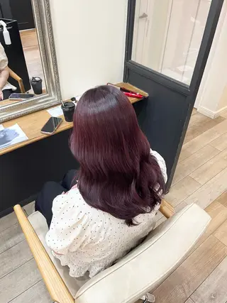 セミロング カラー cocotteひな /カラーモデル🌼のヘアスタイル