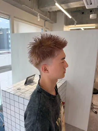 カラー メンズ 個室サロンKAITO メンズ特化美容師のヘアスタイル