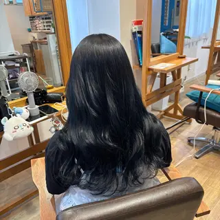 ロング カラー RINNO🌷透明感 カラー/髪質改善のヘアスタイル