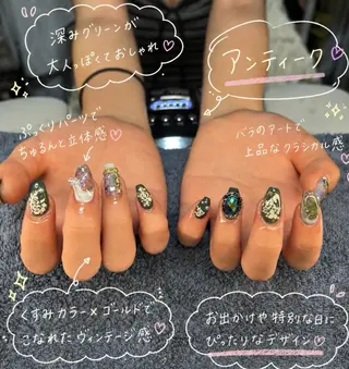ネイル MHR nailのネイルデザイン