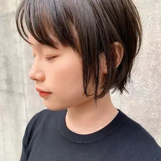 ショート カラー 中川 竜誠のヘアスタイル