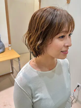 ショート ヘアメイク美容師 ayanoのヘアスタイル