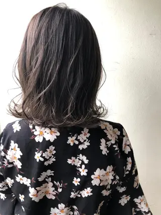 ミディアム 🌻韓国風ヘア🌻 ✨🌷ナナコ🌷のヘアスタイル