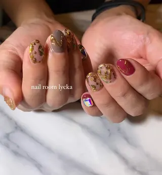 ネイル ネイルルームリッカ 𝐦𝐚𝐲𝐮のネイルデザイン