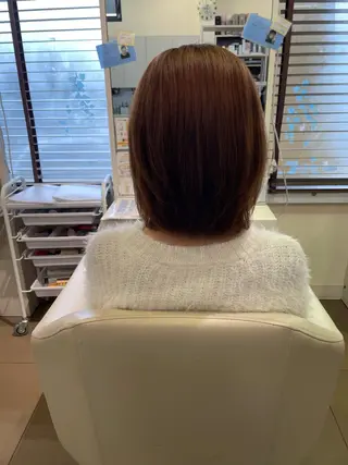 ミディアム jouir_ yukiのヘアスタイル