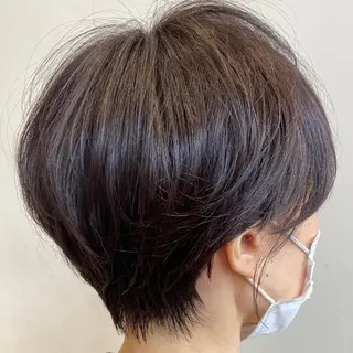 ショート 増田 英のヘアスタイル