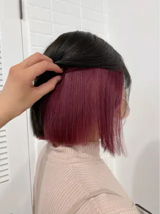 ショート カラー 💫色落ちまで可愛い ブリーチ💫ユウゴのヘアスタイル