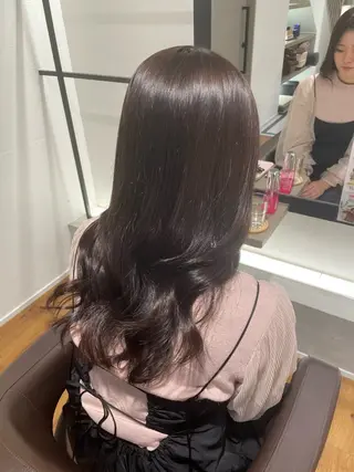 ミディアム カラー 北村 未来のヘアスタイル