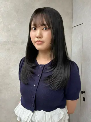 ミディアム ブリーチなしダブル 🪄🎀RIOのヘアスタイル