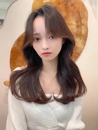 ロング カラー 🎀倉上 椛鈴🎀のヘアスタイル