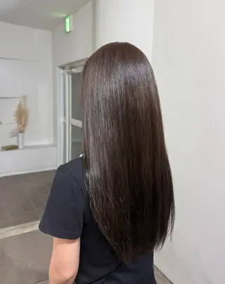 ロング カラー Hikari／暖色／ ブラウンカラー🤍のヘアスタイル