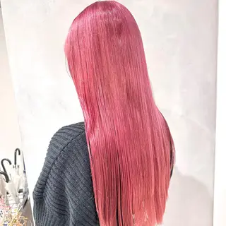 ロング カラー デザインカラー/パー マ🦖外岡咲希🦖のヘアスタイル