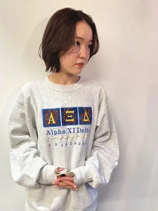 ショート カラー 山中 直輝のヘアスタイル