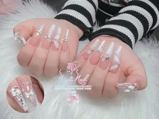 ロング Linanail Nambaのマツエク・マツパデザイン
