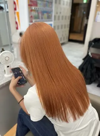 ロング カラー ハイトーン/モテ髪 🎀hina🎀のヘアスタイル