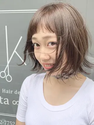 ショート topstylist 満足度⭐️堀川星哉のヘアスタイル