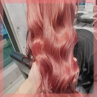 ロング カラー ヘアアレンジ メンズ キッズ マツエク・マツパ ブリーチの髪様 MASATOのヘアスタイル