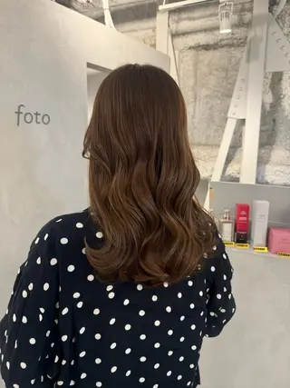 セミロング 100%可愛い顔周り 💓レイヤー/しずくのヘアスタイル