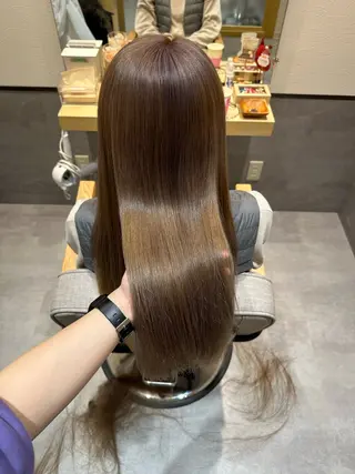 ロング やまぐち あやみのヘアスタイル
