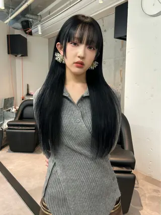 ロング パーマ 祐希💈カラーモデル 募集中のヘアスタイル