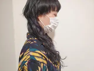 ロング カラー パル__レイヤー/パ ーマ/デザインカラーのヘアスタイル