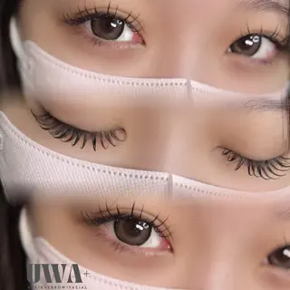 マツエク・マツパ UWA+ kotoriのマツエク・マツパデザイン