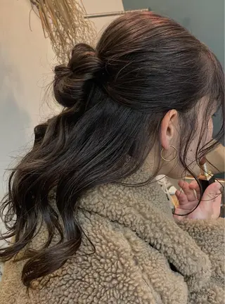 ロング REONA🪽✨薬院 レイヤーカット🫧のヘアスタイル