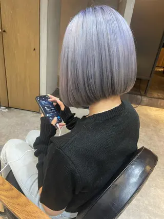 ミディアム カラー 阪田 素規のヘアスタイル