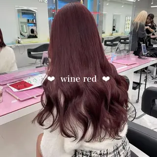 ロング カラー トレンド🇰🇷韓国 スタイル🤍りんのヘアスタイル