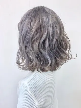 ミディアム 穐田 司樹のヘアスタイル