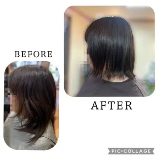ショート かぁちゃん 橋本のヘアスタイル