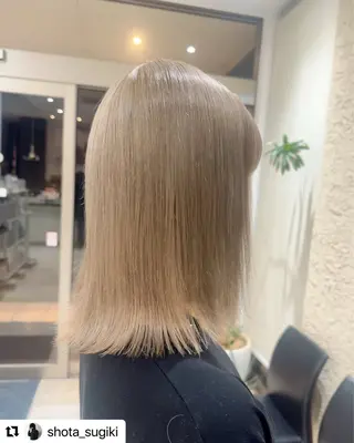 ミディアム SHOTA SUGIKIのヘアスタイル