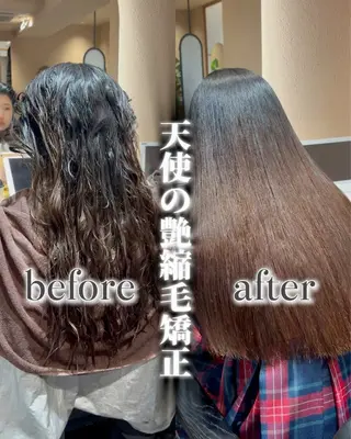 ロング ⭐️超ボブ特化 ✂️きりっぱなしボブのヘアスタイル