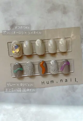 ネイル Hum.nail (はむ.ねいる)のネイルデザイン