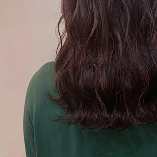 セミロング カラー パーマ ヘアアレンジ メンズ キッズ ネイル マツエク・マツパ sumina すみなのヘアスタイル