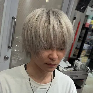 カラー メンズ メンズパーマの達人 KAITOのヘアスタイル