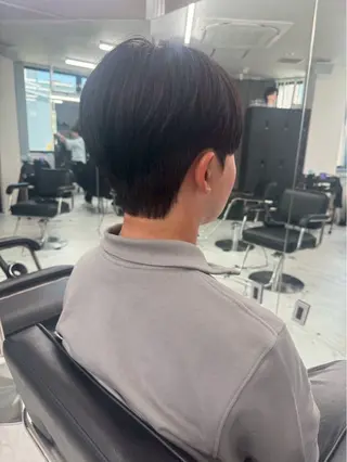 ショート パーマ メンズ特化美容師 中戸 滉のヘアスタイル