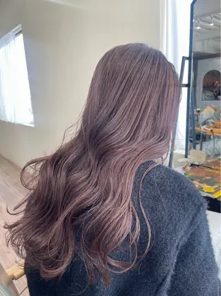 ミディアム カラー sand🎀 Ricoのヘアスタイル