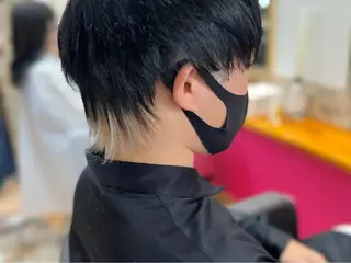 ショート カラー ヘアカラー&縮毛矯正 STAR☆RIVERのヘアスタイル