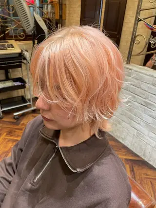 カラー せきや こころのヘアスタイル