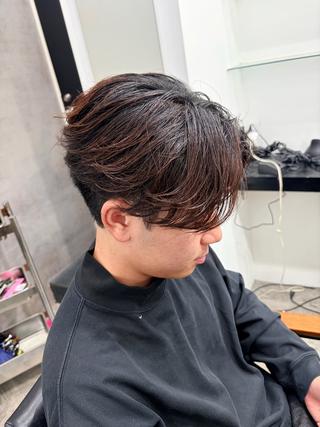 パーマ メンズ 静岡 / 毛流れ特化 /メンズヘア/真大のヘアスタイル