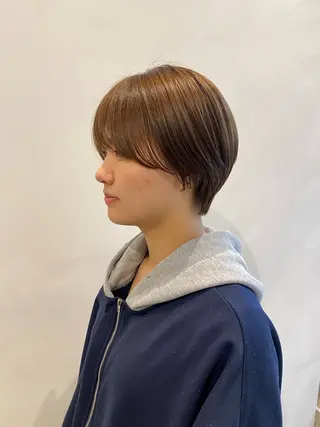 ショート やました もえかのヘアスタイル