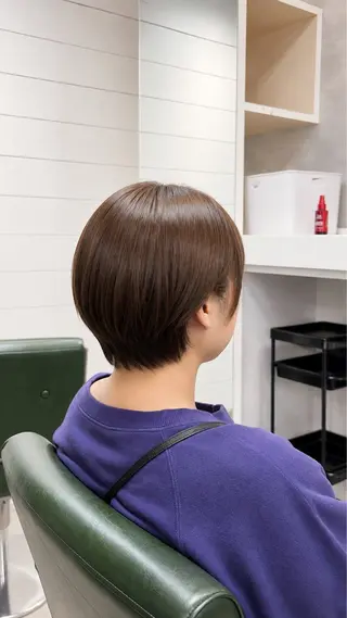 ショート カラー 似合わせ/33歳 /店長   村上直也のヘアスタイル