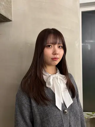 ロング 🎀︎maho/暖色 /レイヤーカットのヘアスタイル