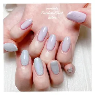 ミディアム ネイル 🐾enen style 🐾のネイルデザイン
