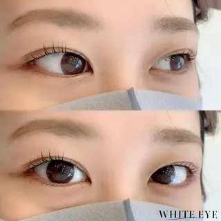 マツエク・マツパ WHITE EYE 🤍Mayukaのマツエク・マツパデザイン